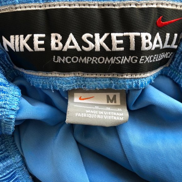 Nike Light Blue Basketball Shorts M - Picture 3 of 6
